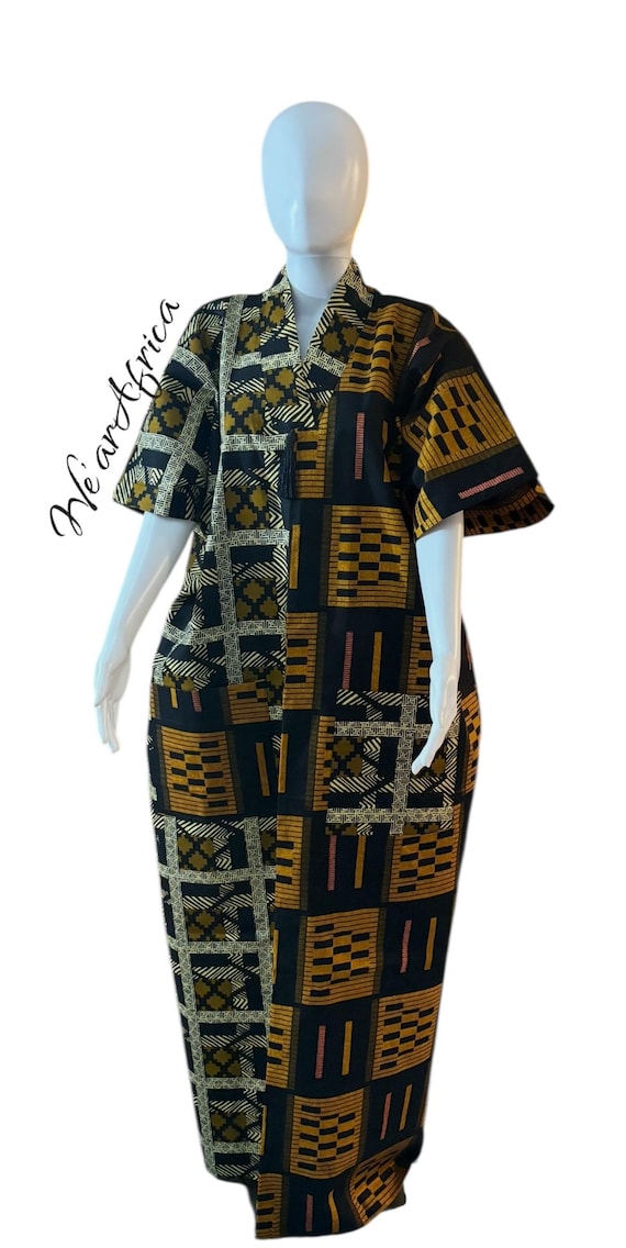 Àríké Kaftan, Maxi, boubou, maxi dress, African print, Ankara maxi, bubu