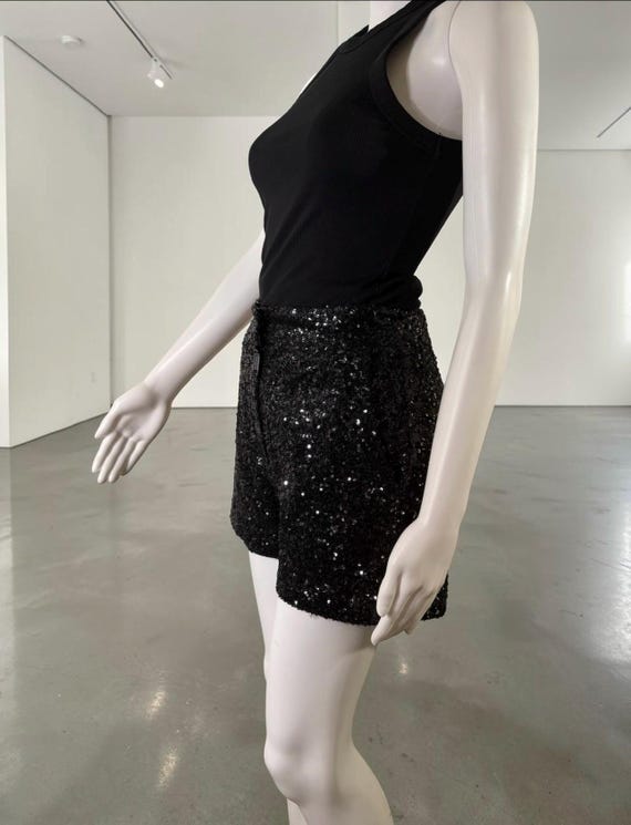 Midnight Sequin Shorts