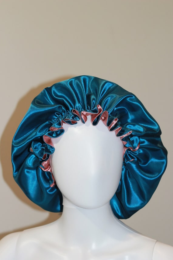 Bonnet, silky hair bonnet,protective style cap, reversible bonnet, sleeping cap