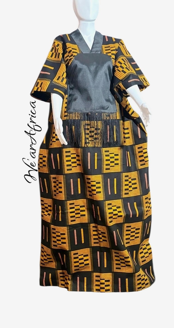 Enièye Kaftan, Maxi, boubou, maxi dress, African print, Ankara maxi, bubu