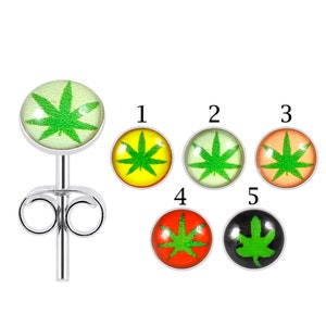 Autocollant D'icône De Chanvre De Logo Coloré De Cannabis De Feuille  Autocollant Rétro Hippie De Marijuana Médicale