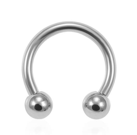 Horseshoe Barbell Septum Ring/ Eyebrow Ring/ Cartilage Etsy UK
