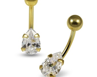 Straight bar belly button rings sale