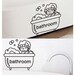 Bathroom Stickers Kids Bathing Shower Wall Stickers Art Design Home ...