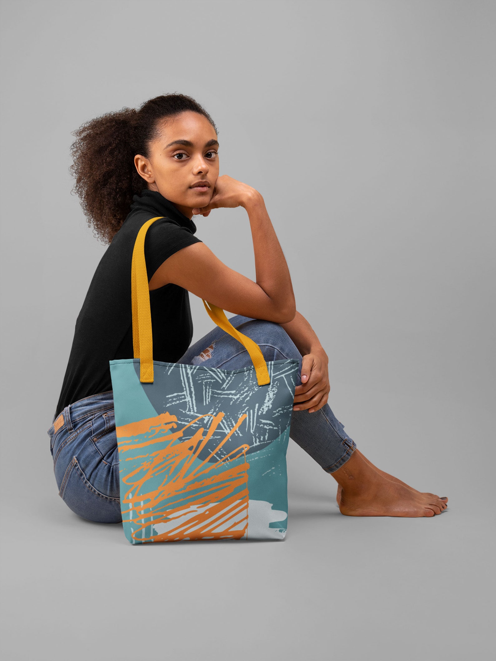 Patches & Scratches Tote bag Etsy