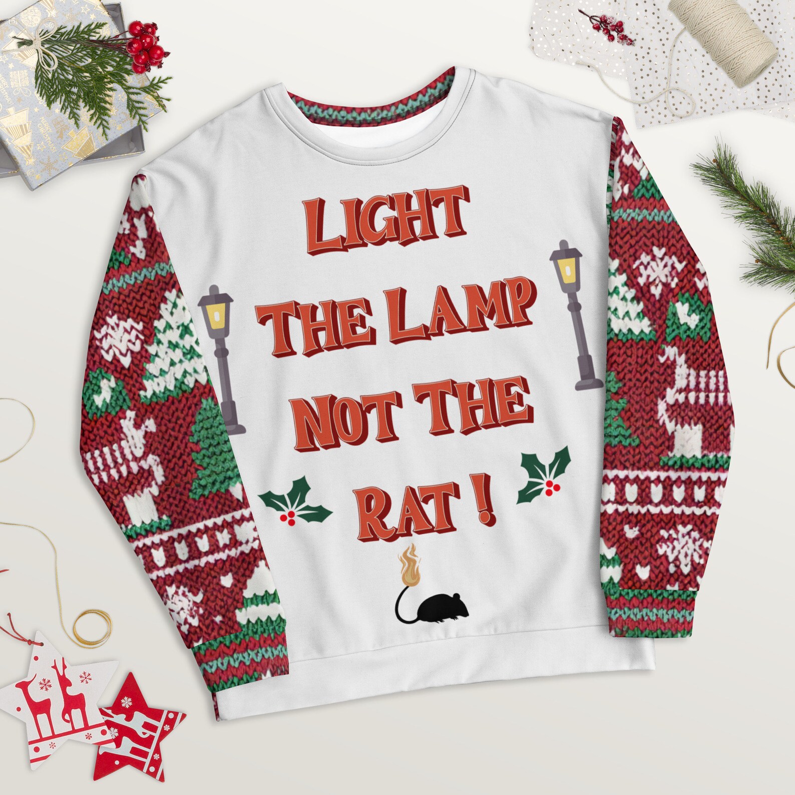 Muppets Christmas Carollight the Lamp Not the Ratunisex Etsy