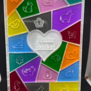 Fruits Basket Mosaic Light-Up Display | Tohru | Kyo | Yuki | Shigure | Kagura | Momiji | Hatsuharu | Hatori | Ayame | Kisa | Hiro | Sohma