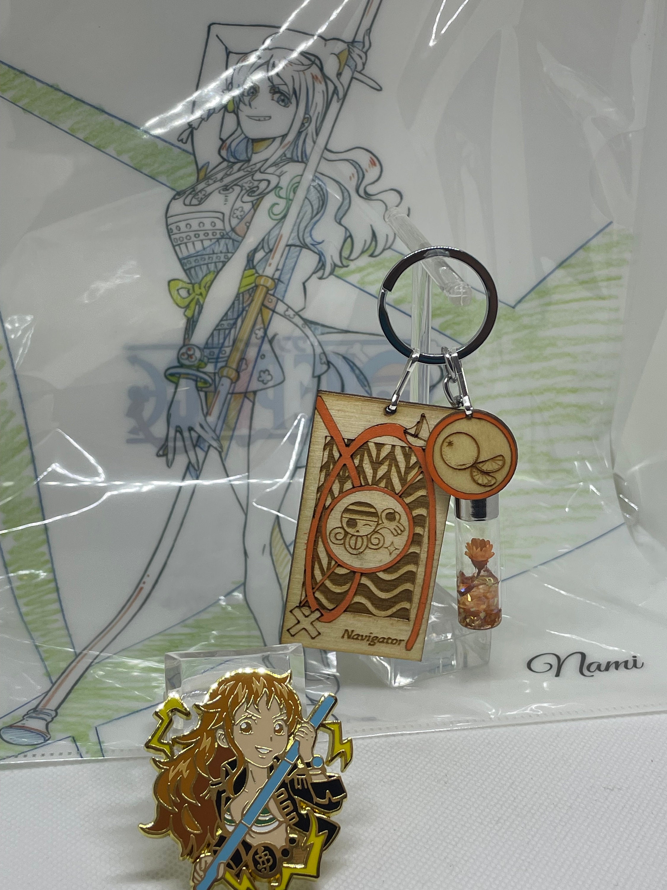 One Piece Colored Charms/ornaments | Luffy Zoro Nami Usopp Sanji