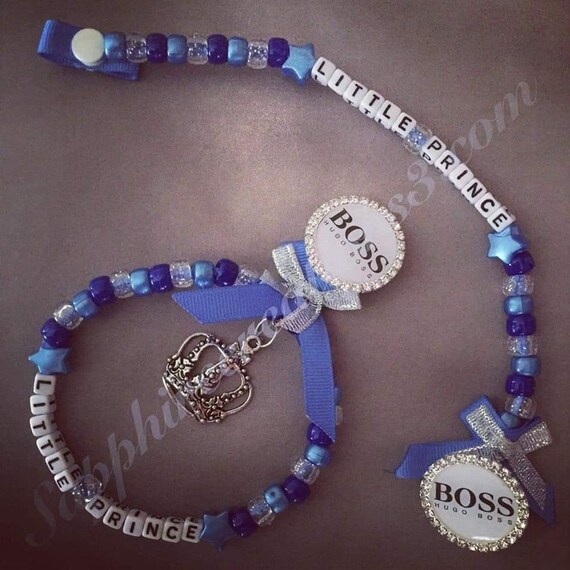 personalised pram charms boy