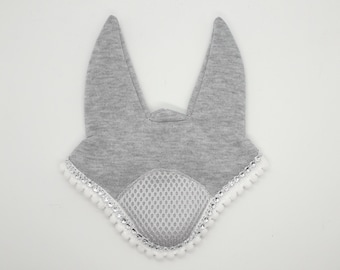 Bonnet de chasse anti-mouche coton - taille trait Bonnet de chasse anti-mouche coton - taille trait