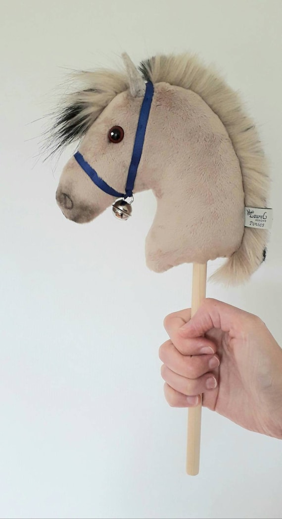 Fjord Mini Hobby Horse Mascot Handmade Small Bell Rattle Toy - Etsy Israel