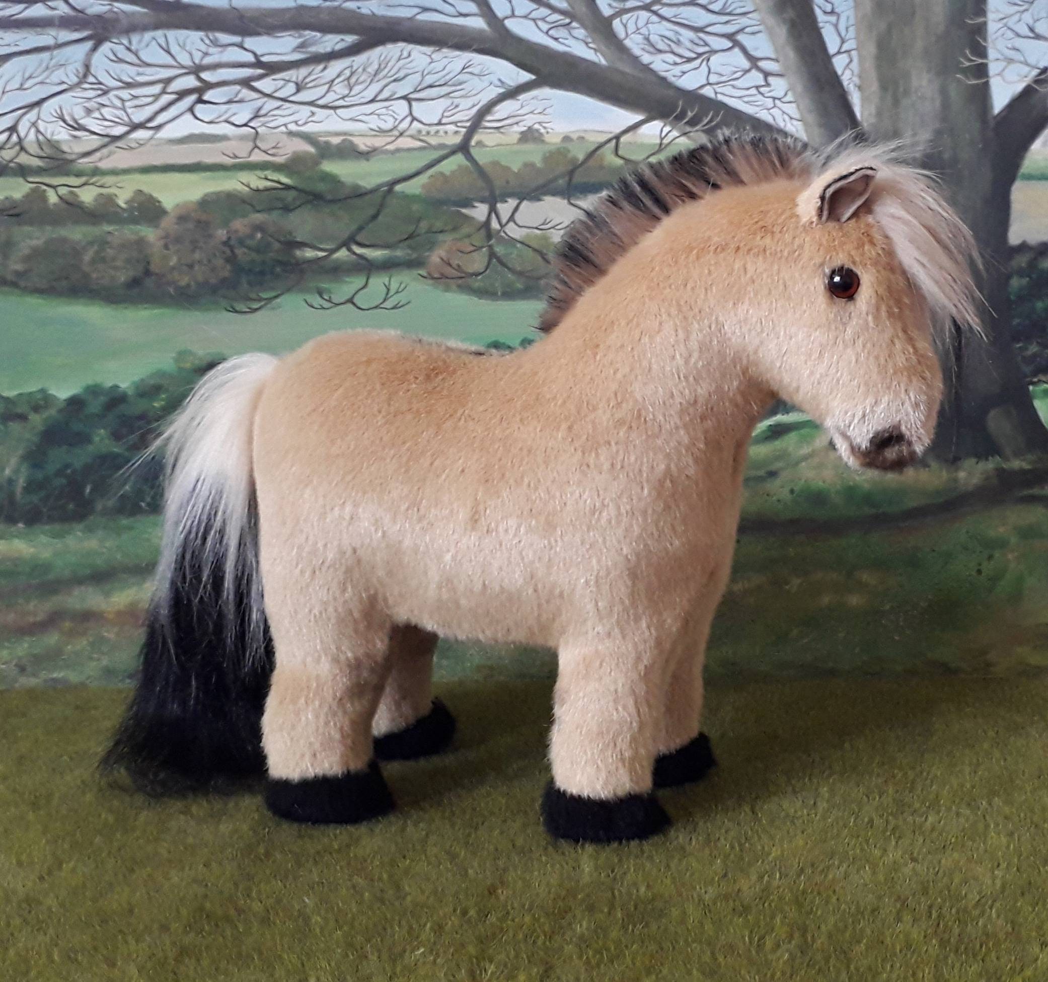 Schleich Horse Club New 2024 Horse Animal Toy Frisian Stallion Horse