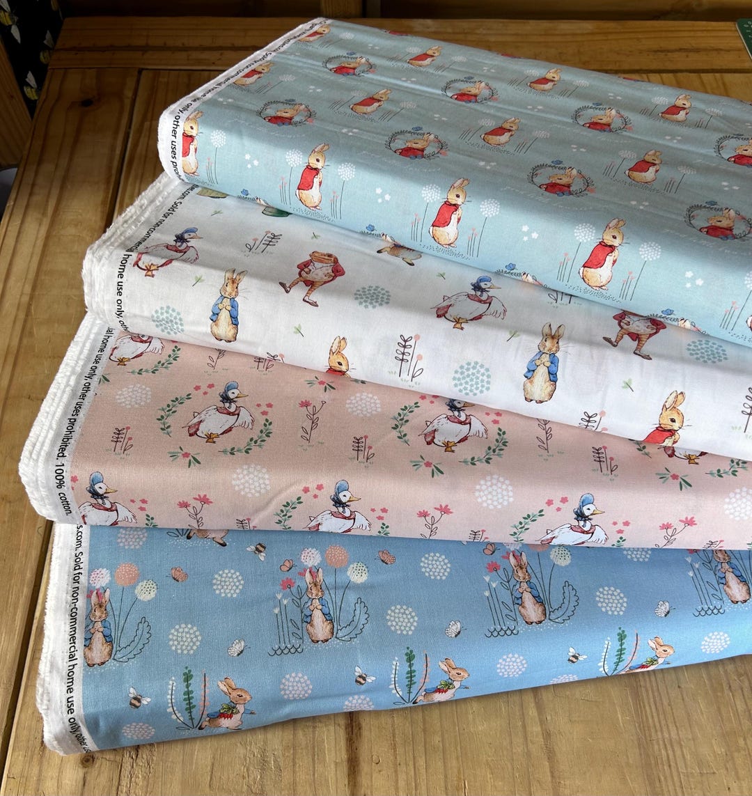 Peter Rabbit and Friends, Classic Characters Fabric Bundles. - Etsy