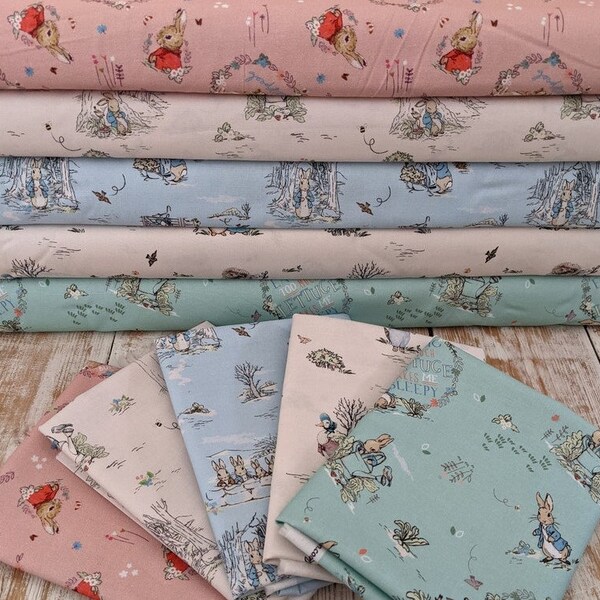 Fabric Peter Rabbit Etsy