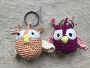 Hibou Crochets Porte Clés, 2 Pcs Crochet Clé Hibou, Tableau À