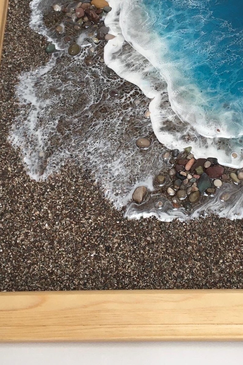 Epoxy Resin Wall Art / Epoxy Resin Wall Decor / Unique Design Etsy