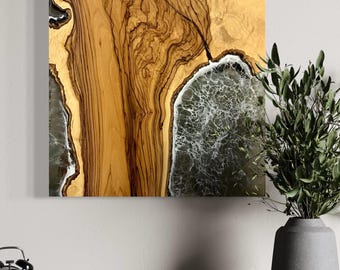 Décoration murale rivages en bois