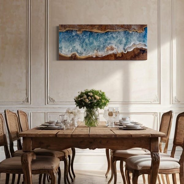 Epoxy Resin Wall Art - Etsy