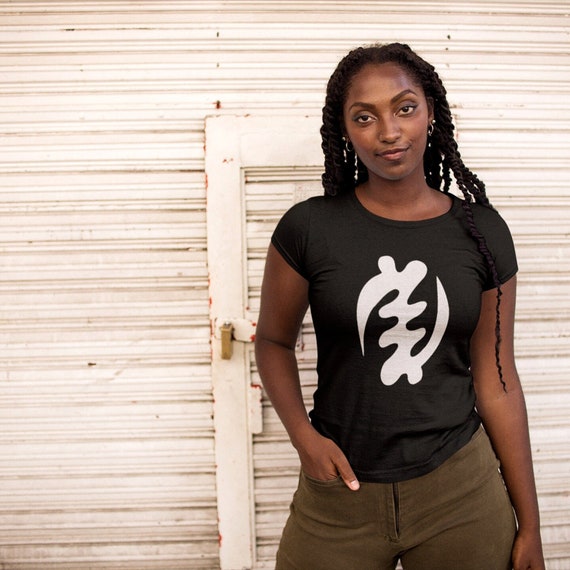 Gye Nyame Adinkra T-Shirt – Faith & Divine Power Statement Tee