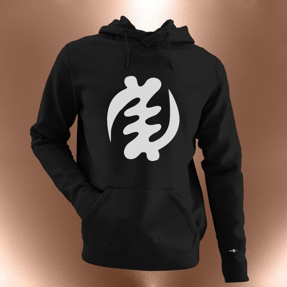 Gye Nyame Statement Hoodie – Adinkra Symbol of Faith & Divine Power