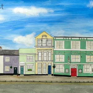 Ashburton, St. Lawrence Lane - A3 print