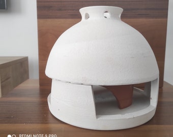 Kerzenwärmer-Home Heat-White Liner-Domehitze-Natürliche Heizung, Mumsobasi, Keramik-Heizung-Die Funcional Größe ungefähr 9-10x9-10 Zoll