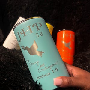 Custom engraved tumblers