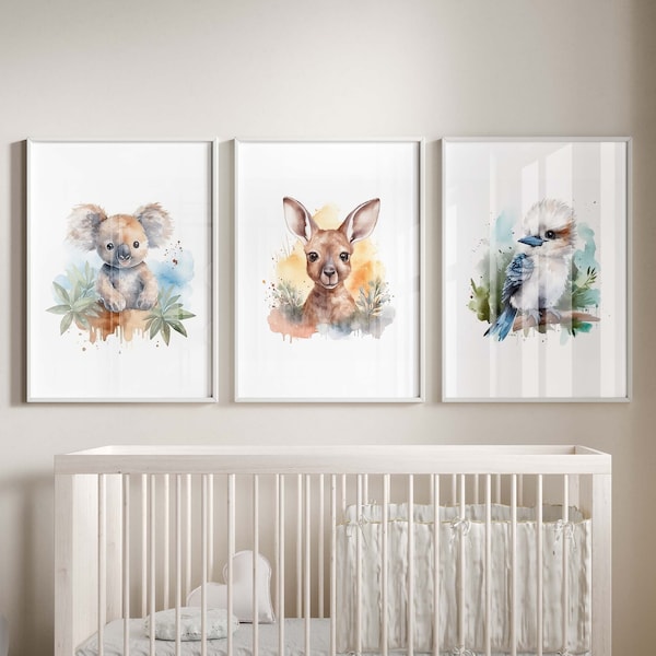 Kangaroo Nursery Etsy
