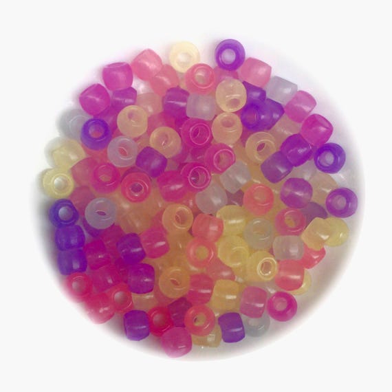 100x UV Colour Changing Glow in the Dark Magic Beads - Choose Your Colour