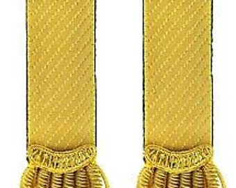 Charretera de lingotes de oro con hombro de oficial británico de 1790