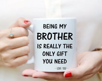 brother gifts, brother mug, funny brother gift, best brother mug, xmas gift