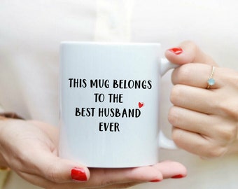 Meilleur cadeau de mari, tasse de mari, cadeau de mari, meilleure tasse de mari, cadeau de Noël