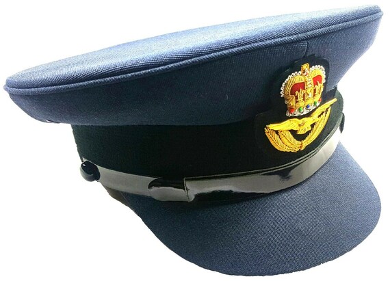 Raf Royal Air Force Officers Peaked Cap 
