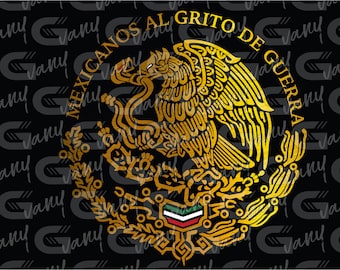 Escudo Mexicano SVG, Ai, EPS, bestand . Mexicaans wapenbestand.