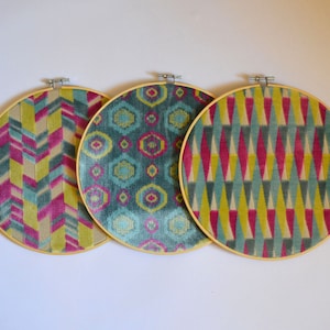 Tambour frames – HANDMADE in FRANCE – Set of fabric frames