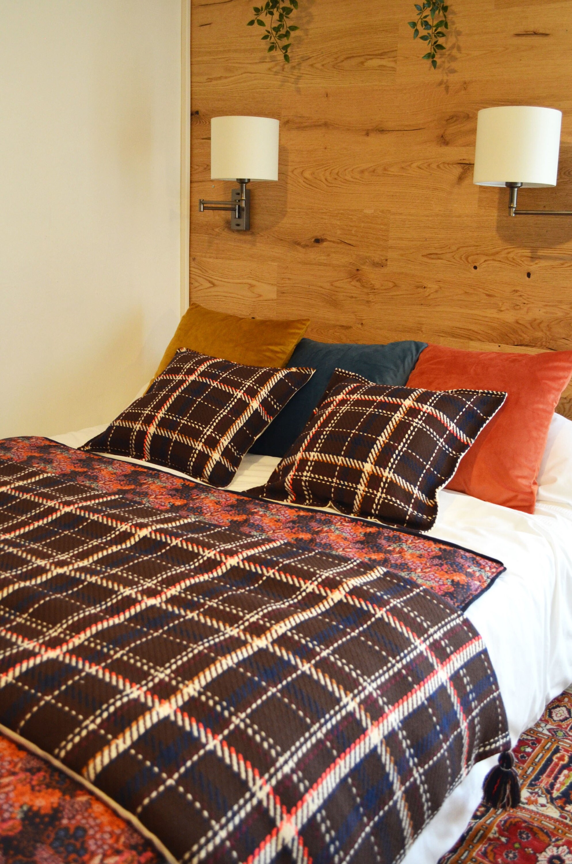 Buy Cushion Cover 50x50cm - HANDMADE in FRANCE - Checkered Matted