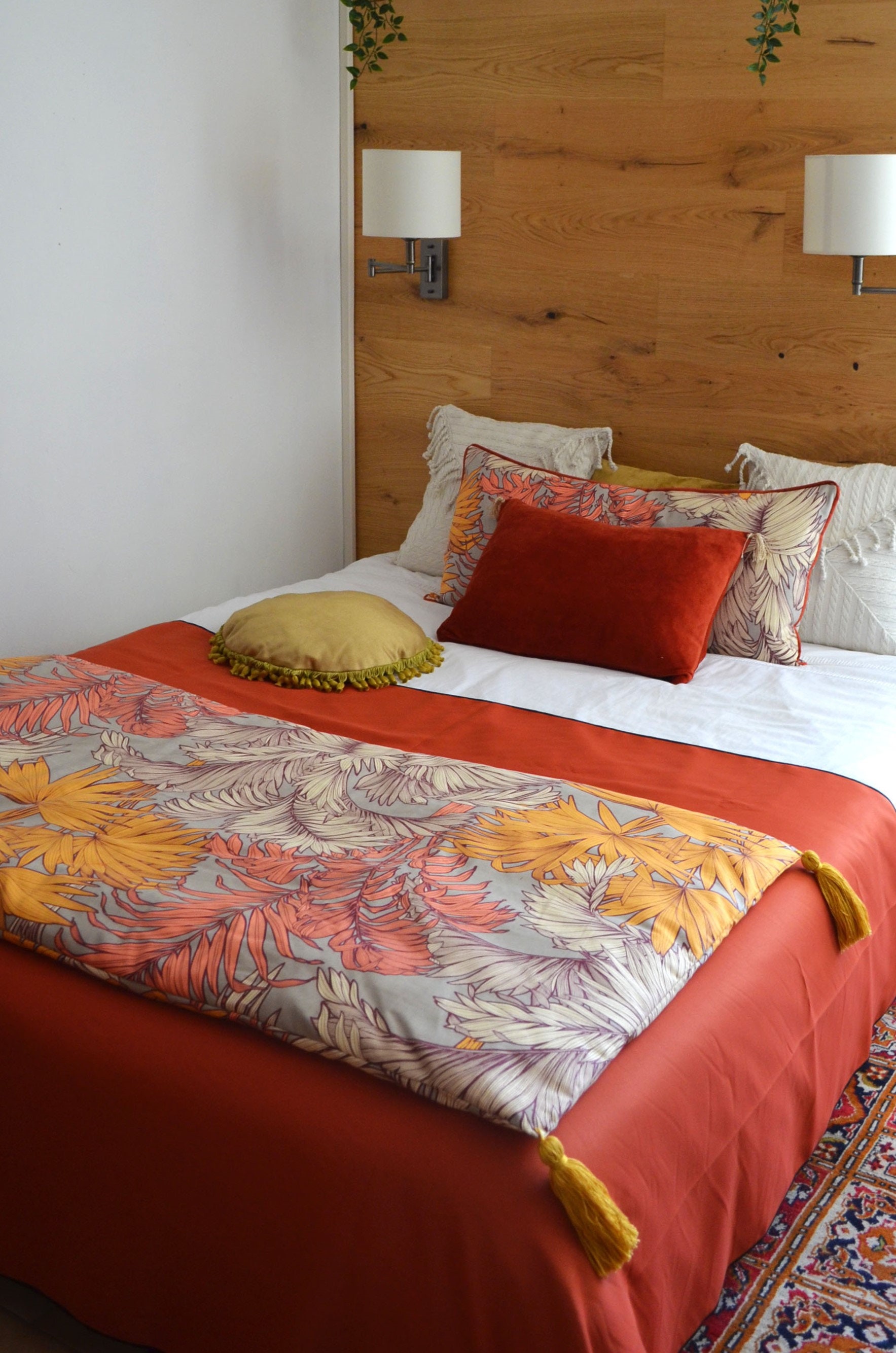 Cushion Cover 40x85cm - HANDMADE in FRANCE - Upholstery Cotton - Etsy