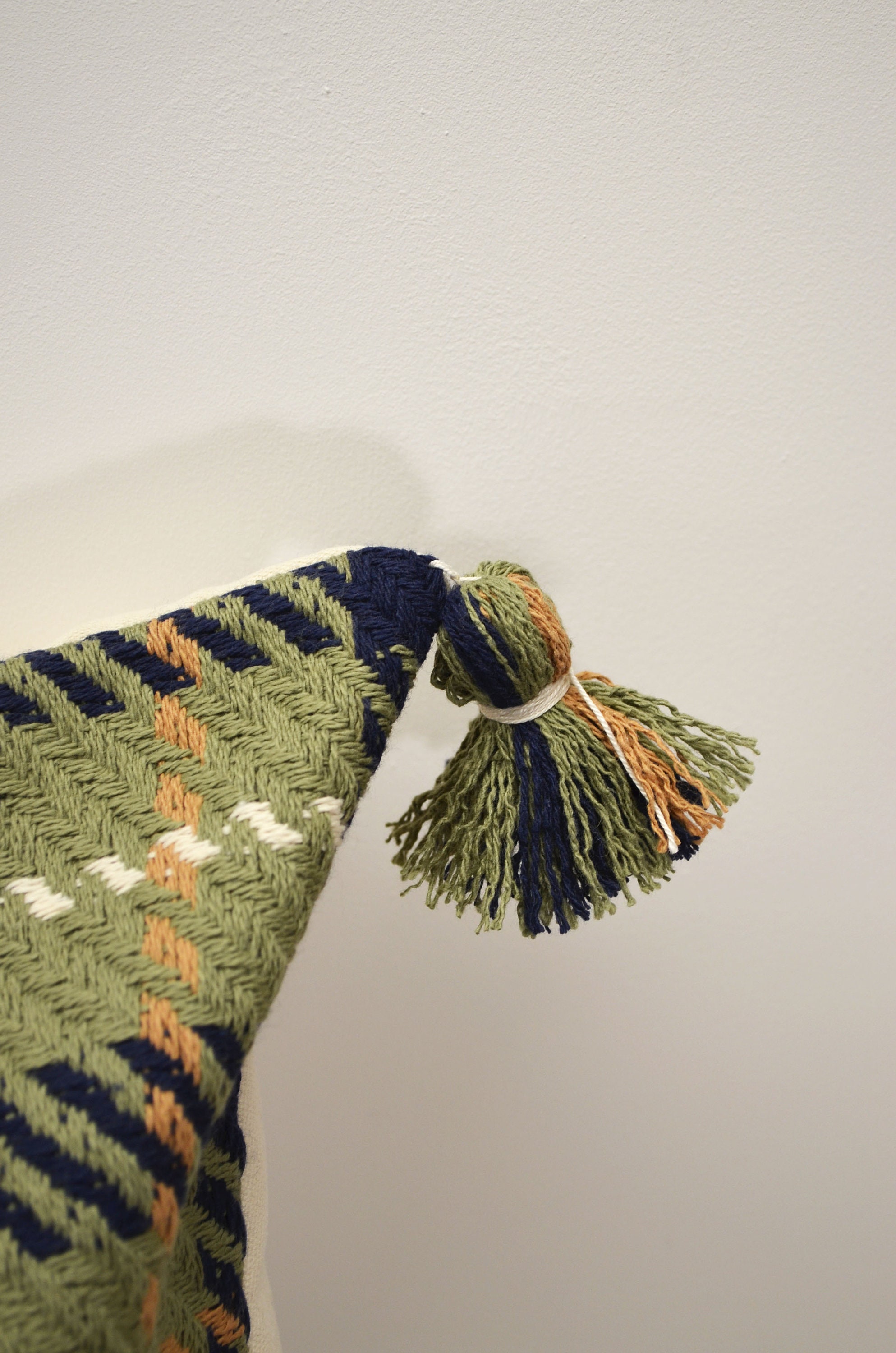 Cushion Cover 45x70 - HANDMADE in FRANCE - Checkered Woven