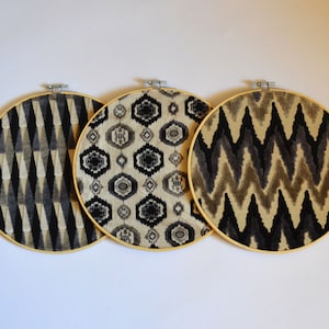 Tambour frames – HANDMADE in FRANCE – Set of fabric frames