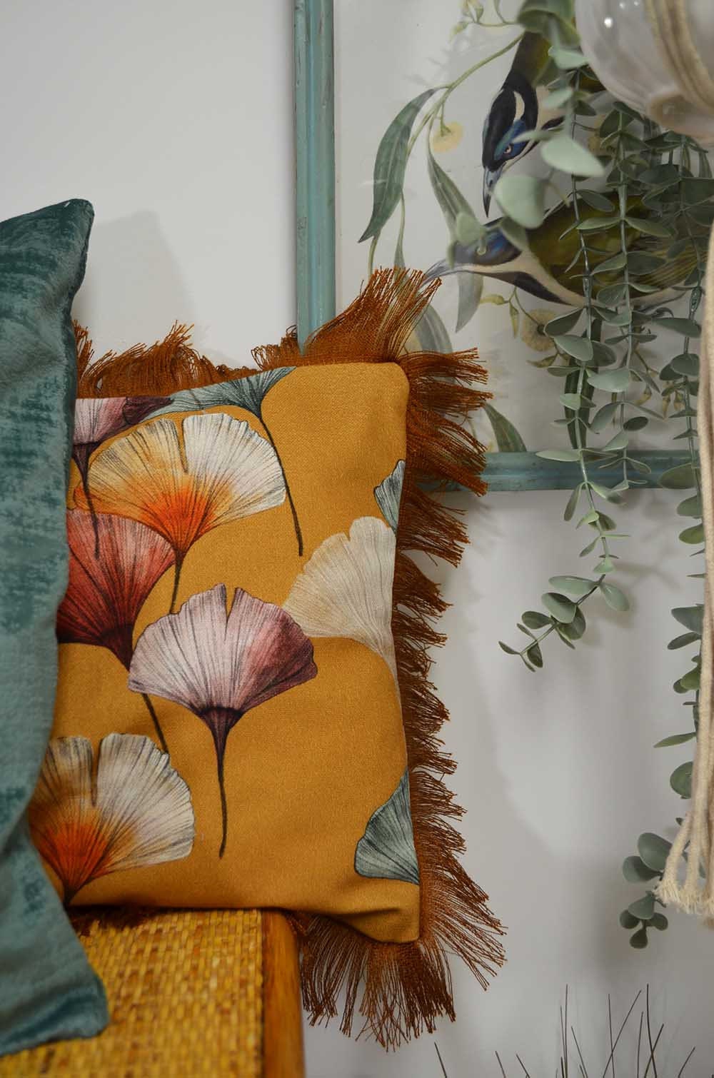 maid France cushion ドガ Cushion Cover 30x65cm - HANDMADE in FRANCE - Upholstery