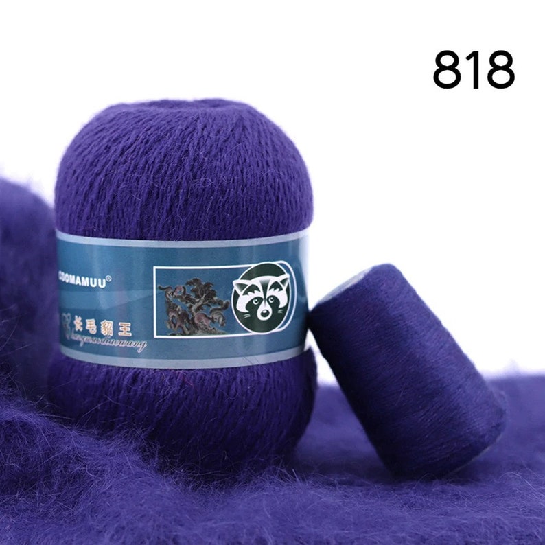 Anti-pilling Quality Hand-Knitting Thread For Sewing 79 Colors for Choose 50+20gset Long Plush Mink Cashmere Yarn