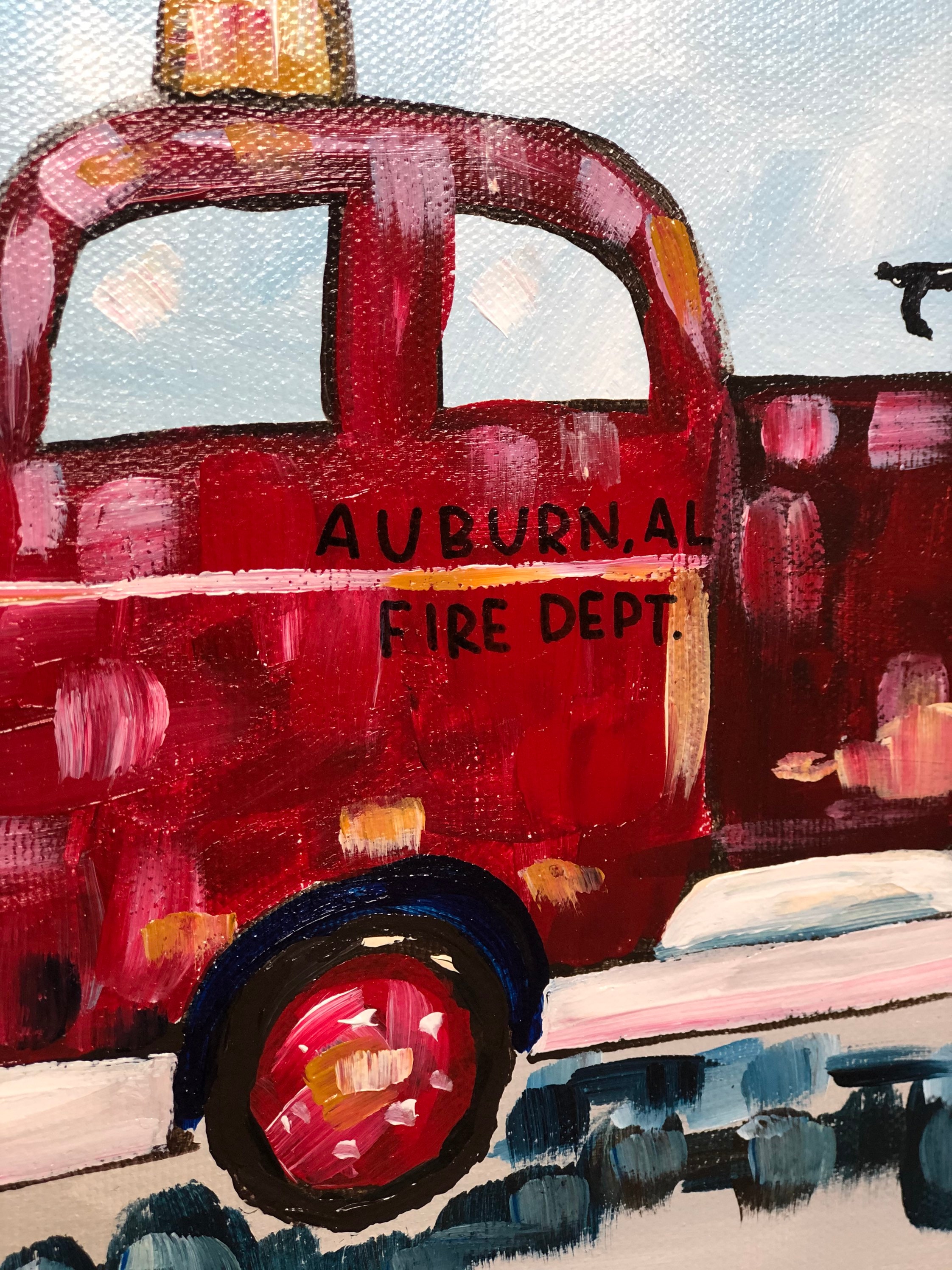 CUSTOM Habitación para niños / Camión de bomberos de la | Etsy