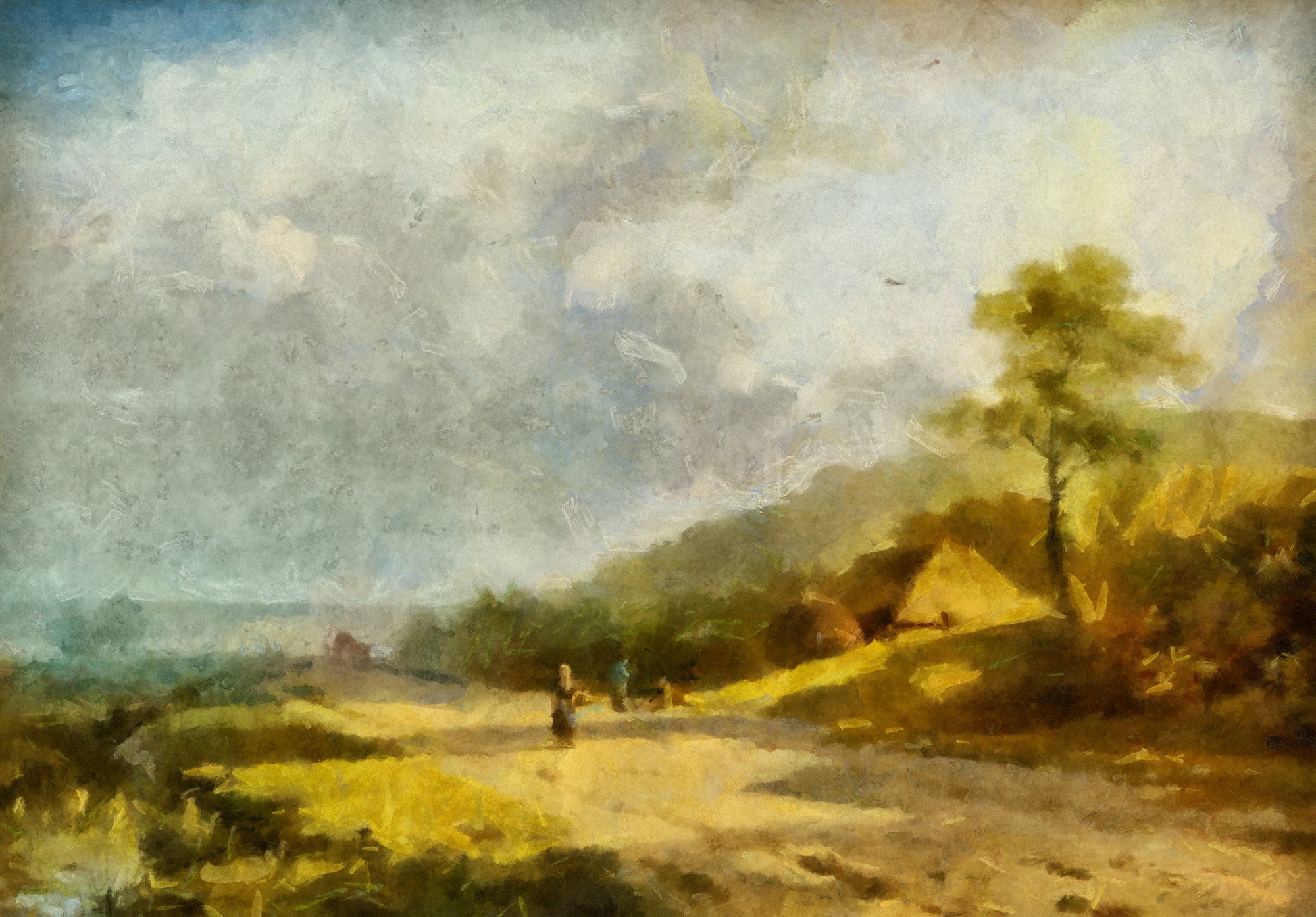 Antique landscape Landscape Painting Oil Painting Landscape | Etsy