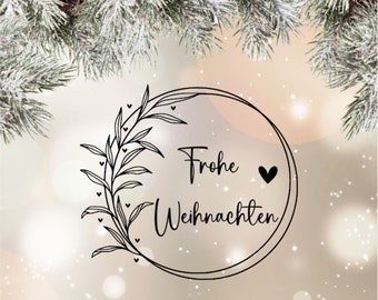 Stickers for Christmas, Christmas stickers for windows, lanterns - perfect as decoration for the Advent season