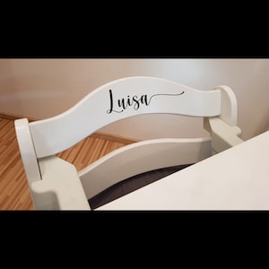 Sticker for high chair / high chair sticker / name sticker / personalized / children / sticker / Tripp Trapp / Bobby Car / with symbol