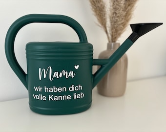 Stickers for watering can available in various colors, perfect gift for mom for Mother's Day, birthday, Christmas, etc.