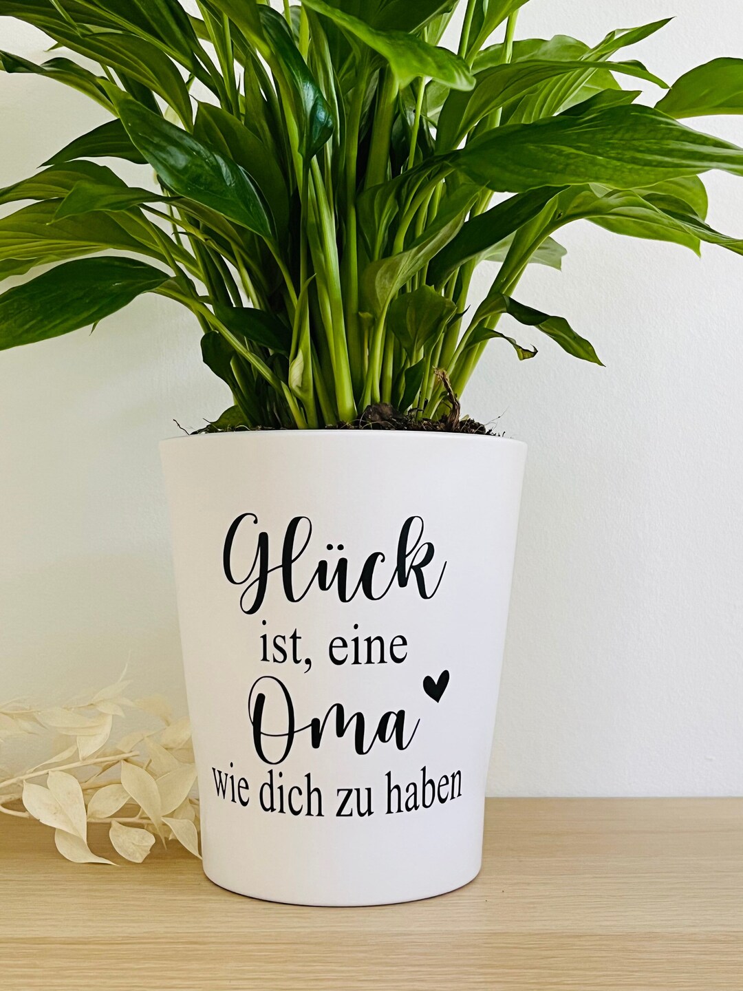 Glücksklee Geschenk Für Oma – Dose Mit Samen, Wächst Zu Echtem Klee, Geschenk Von Enkelin