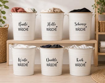 Stickers for your laundry in different colors - keep your laundry room tidy and sort your laundry