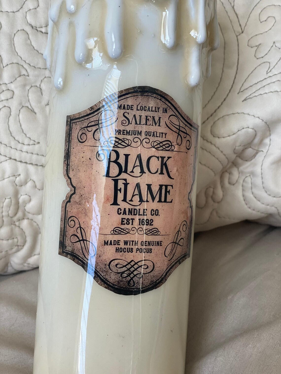 Black Flame candle tumbler. Hocus Pocus tumbler. Candle Etsy