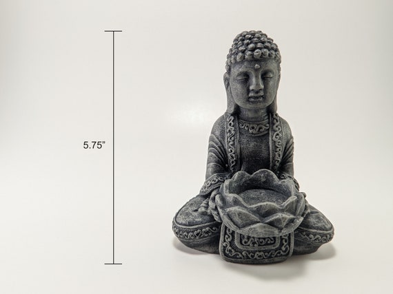The Buddha Bros, Incense Holder Statues - Solid Rock Sculptures